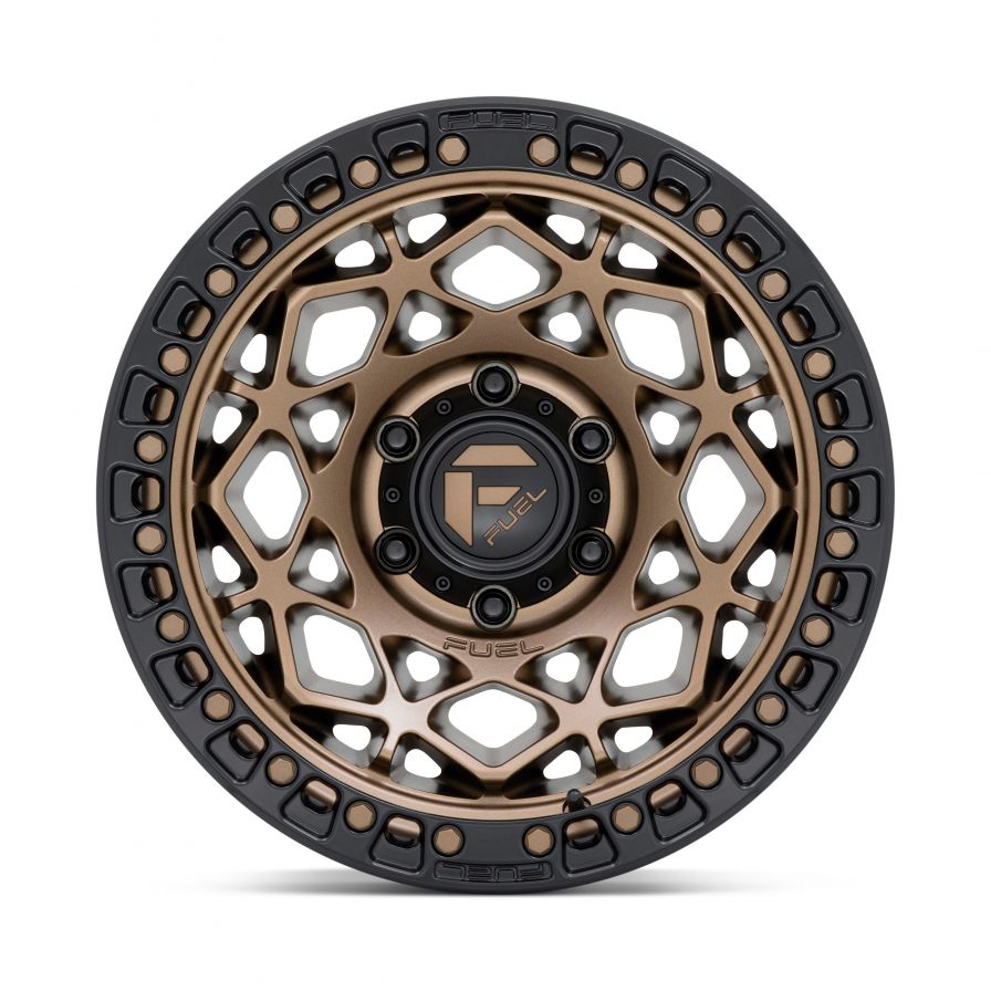 Fuel Wheels<br>Unit Matte Bronze Black Lip (17x9)